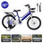 16" Kids Bike for Boys and Girls with auxiliary wheels & Rack Dark Blue (Copy)