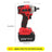 21V Cordless Impact Wrench 1/2" Brushless - High Power Ratchet Gun with Battery Kit