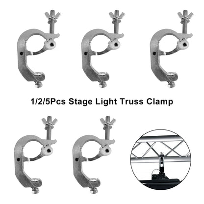 1/2/5Pcs Stage Light Truss Clamp Fit Od 35-52mm Pipe For Moving Head Par Light