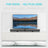 40cm Bluetooth Sound Bar System – Wireless Detachable Subwoofer & 2 Speaker Surround Audio