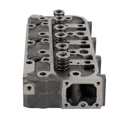 Complete Cylinder Head Assembly for Kubota D1105 Engine, with Valves, Fits B2410 Tractors, KX41 Excavators & RTV1100