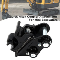 Mini Excavator Quick Hitch Attachment – Mechanical Quick Coupler for Small Diggers