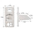 WH01X20823 GE Hotpoint Washer Door Lock Strike – Compatible Replacement Part AP6004903 PS11736830
