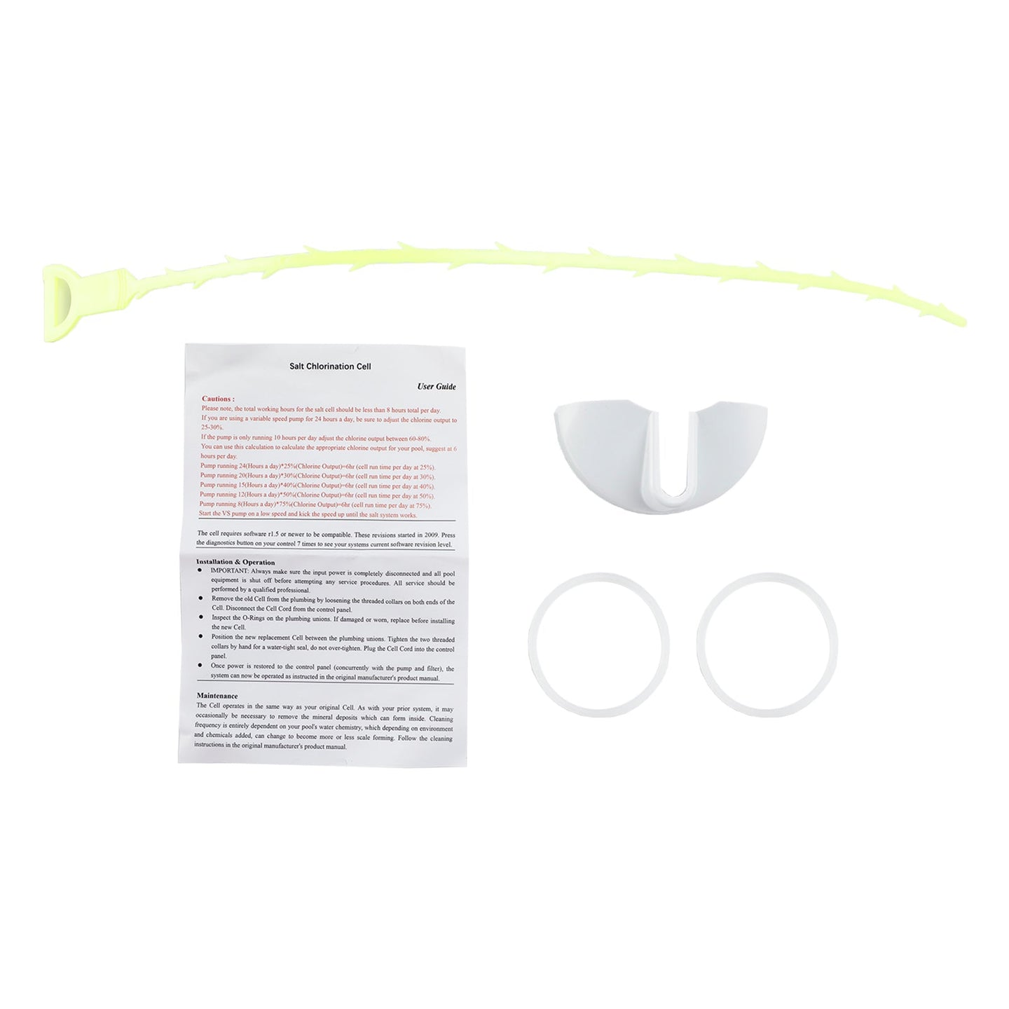 W3T-CELL-15 TurboCell Salt Chlorination Cell Fit for Hayward up to 40000 Gallons