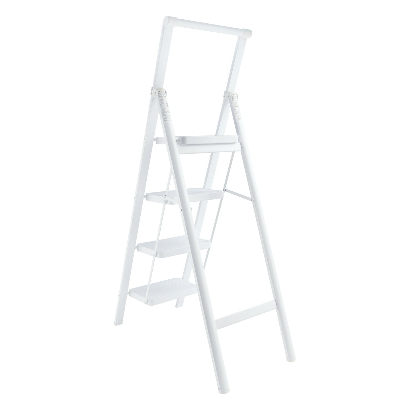4-Step Folding Step Ladder for Home - Lightweight with Wide Anti-Slip Pedal
