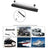150A 12 Terminal Bus Bar Kit with Cover, Power & Ground Distribution Block for Automotive, Marine, RV & Solar