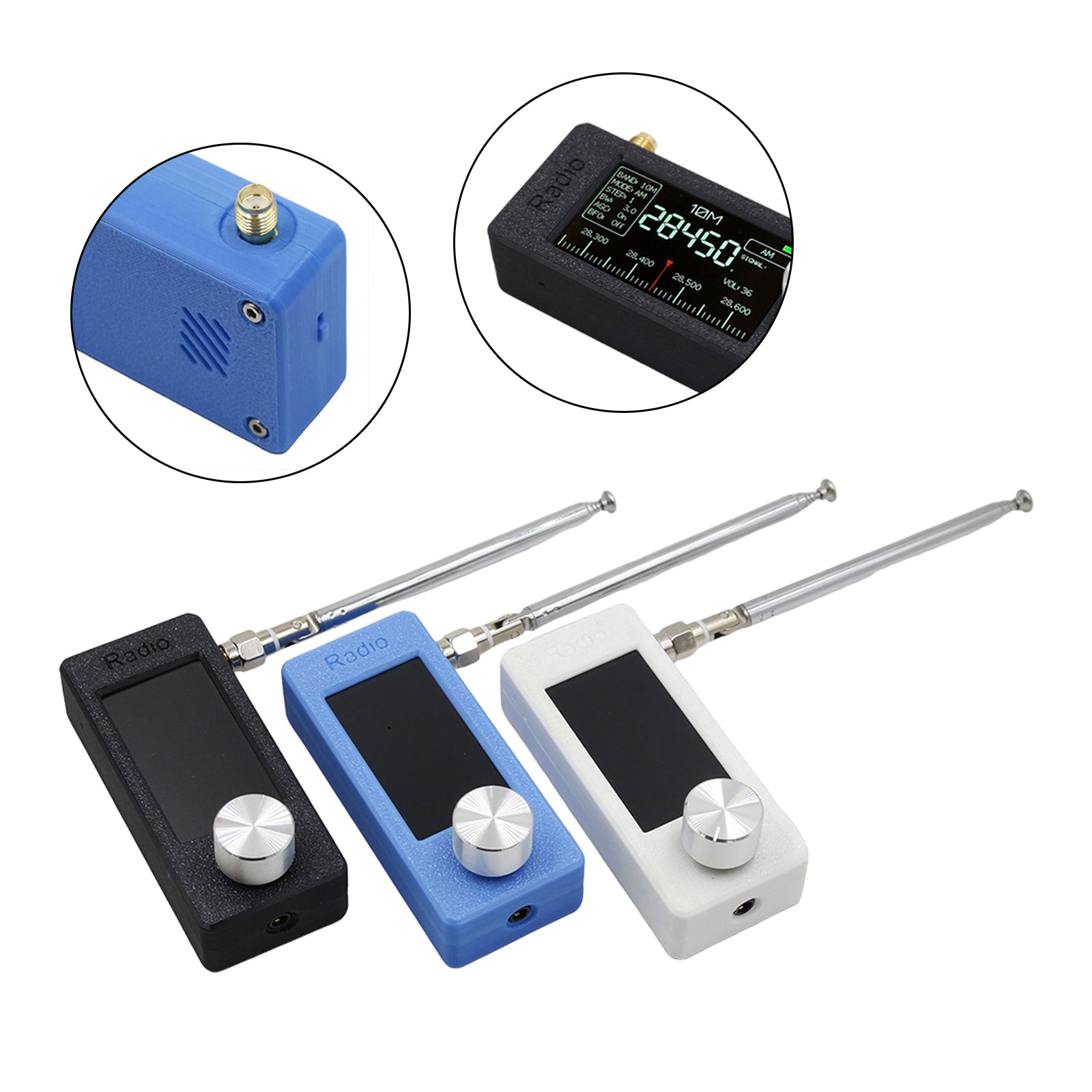 SI4732 ATS-mini 0.5-108MHz Mini Pocket SSB Radio All Band ESP32 Radio Receiver