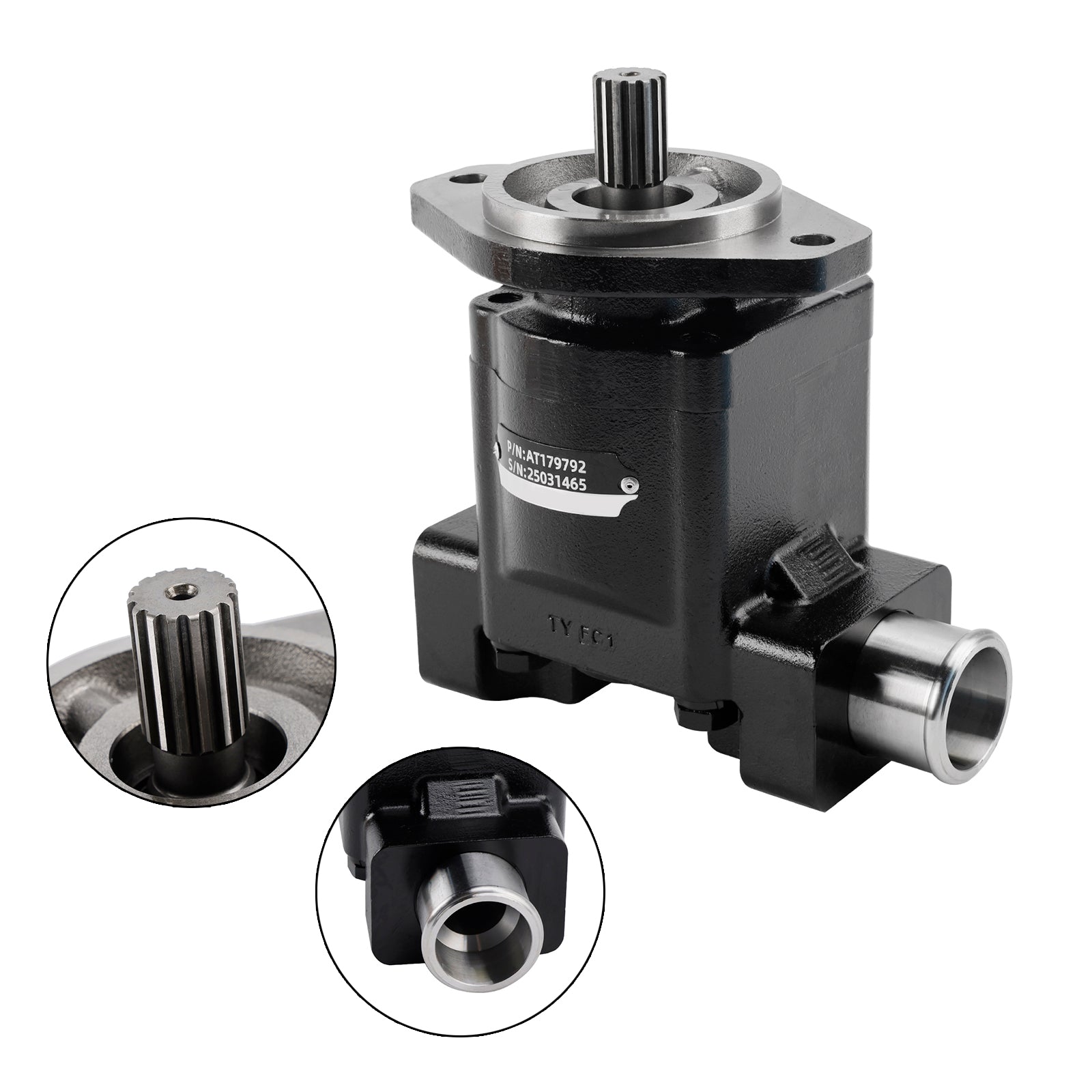 Hydraulic Pump AT179792 For John Deere Backhoe Loader 310K 310E 310J 310G 710D
