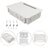 9 Inch In-Wall Enclosure for TVs and Media Devices Electrical and Storage Box