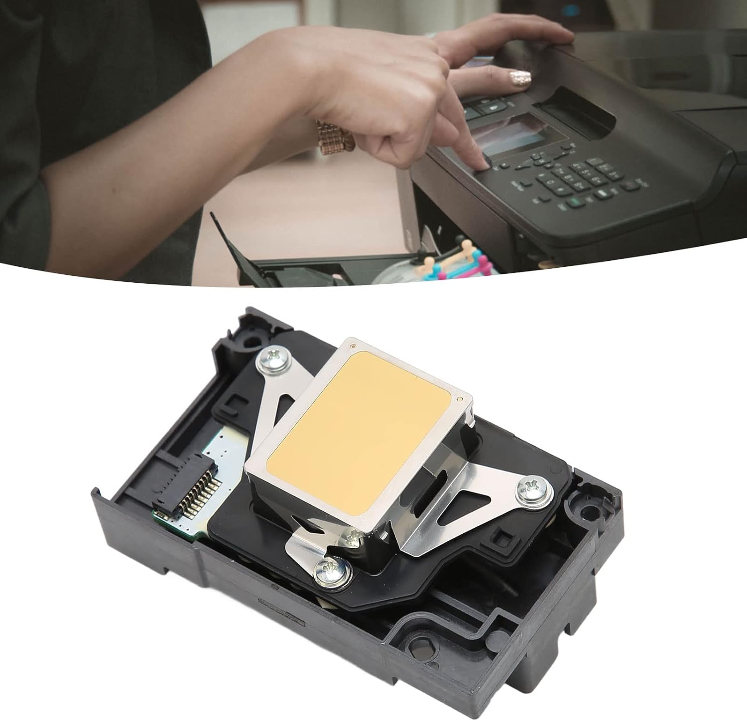 Printhead For Epson R260 R265 1390 1400 1410 1430 L1800 1500W R390 Reufrbished