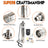 3" 48V 750W MPPT Screw Solar Bore Pump Submersible Deep Well Hole Steel