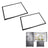2X W10436252 Freezer Door Gasket ¨C Compatible with Maytag, Whirlpool, Kenmore Refrigerators