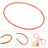 PB070060  (A)、 PB070063 (D) O-Ring Set For Burner Base 2PCS