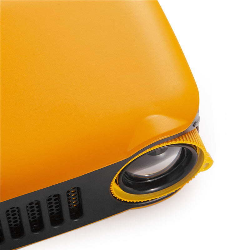 800 Lumens Mini Projector, 1080P Supported Portable Movie Projector with HDMI & USB