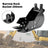 8" (200mm) Mini Excavator Trenching Bucket, 2-Tooth, Fits 25mm Pins, 90mm Pin Centers, 90mm Span