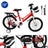 16" Kids Bike for Boys and Girls with auxiliary wheels & Rack Dark Blue