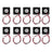 10PCS DC Brushless Cooling PC Computer Fan 12V 4020s 40x40x20mm 0.13A 2 Pin Wire