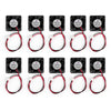 10PCS DC Brushless Cooling PC Computer Fan 12V 4020s 40x40x20mm 0.13A 2 Pin Wire