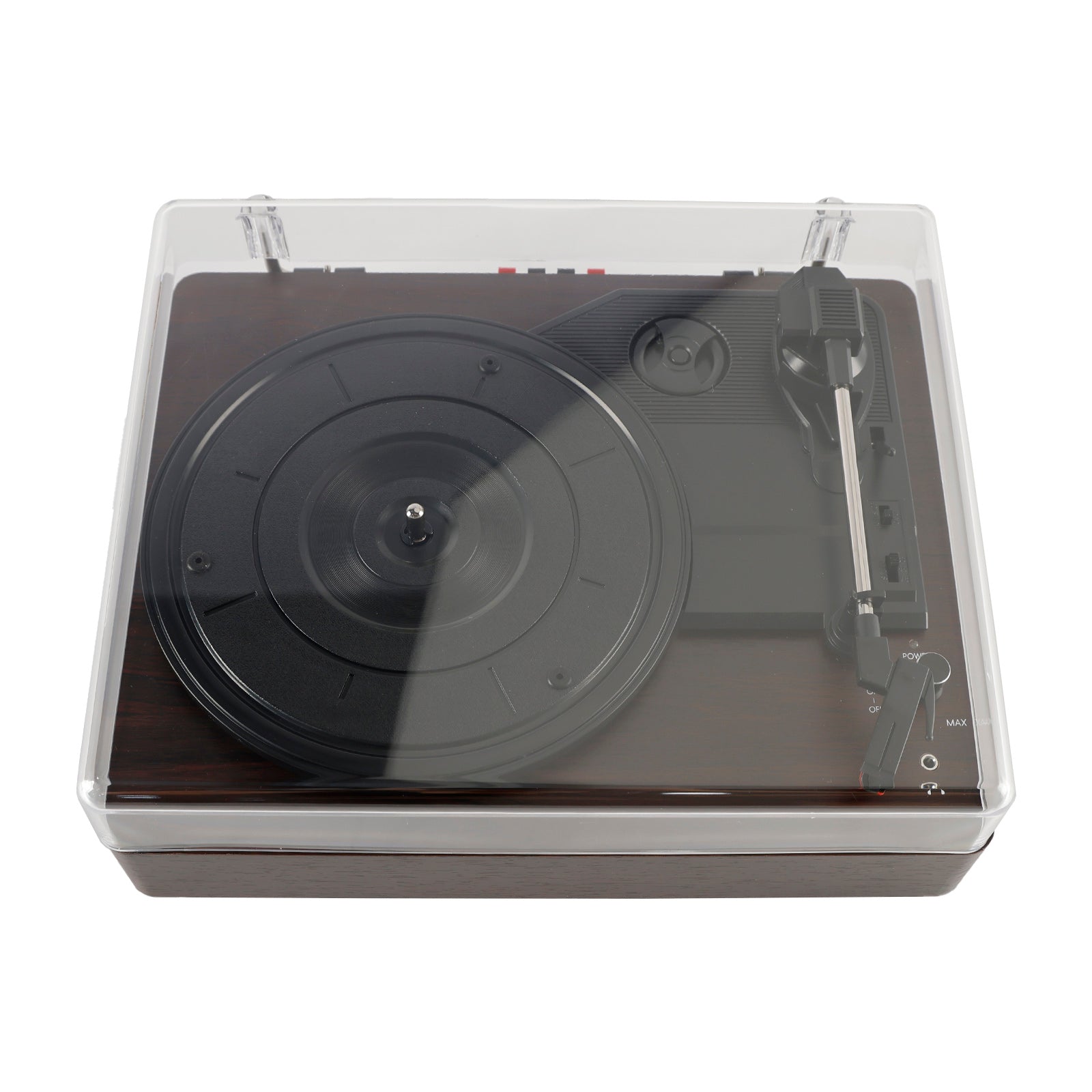 Bluetooth Vintage Record Player with Speakers, 3-Speed Turntable Vinyl Player for Home Use