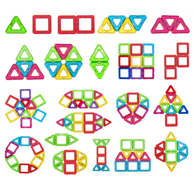 51Pcs All Magnetic Building Blocks Construction Children Toys Educational Block (Copy)