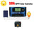 Solar Panel Charge Controller MPPT 12V/24V 50A Regulator Dual USB Auto Focus