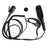 8268-614 Curved Earhook Headset For XPR6380 XiR P8260 DP3600 APX6000 GP328D