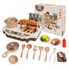 36Pcs BBQ Toy Simulation Skewers Hot Pot Food Toy For Boys And Girls Cooking Set