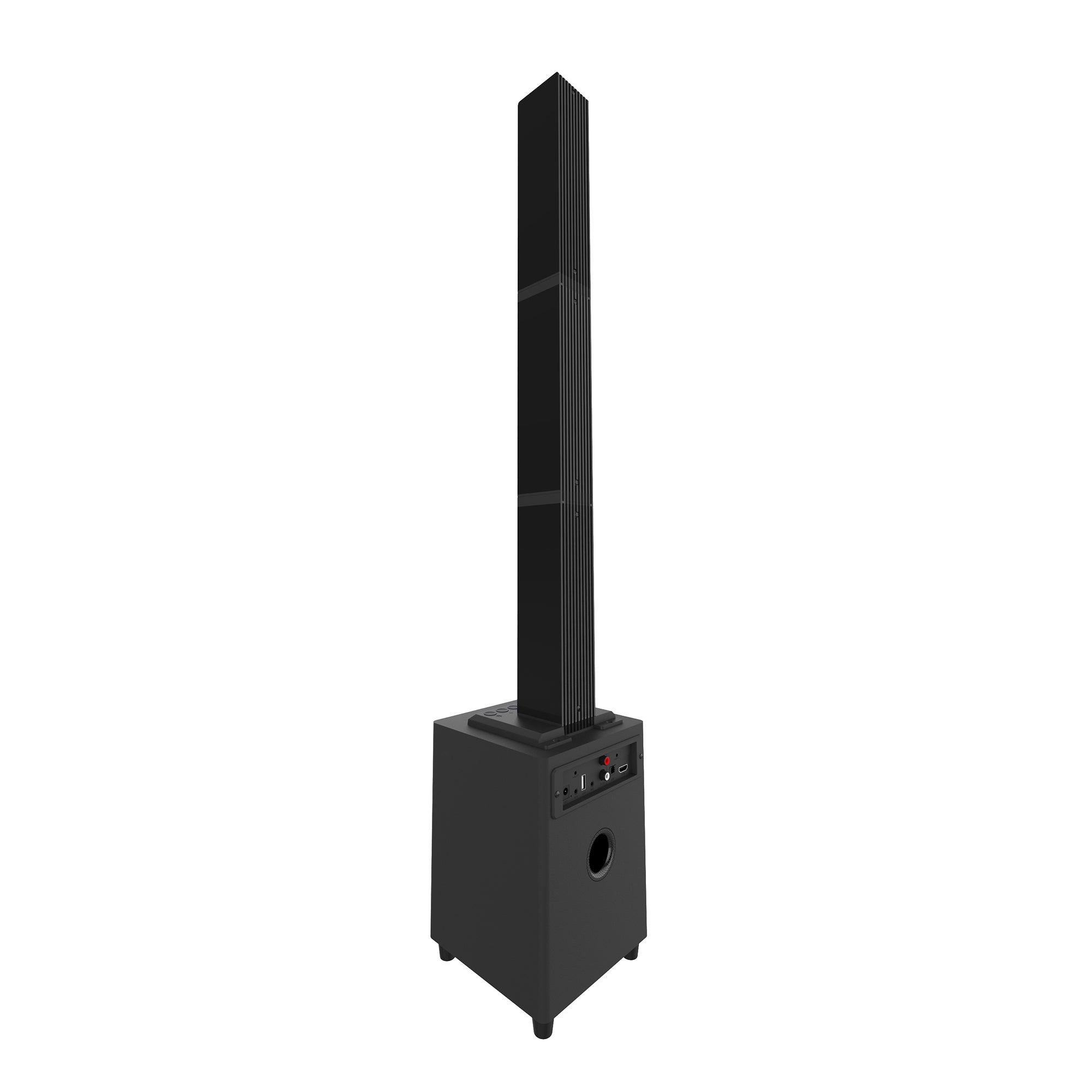 2.1 Channel Bluetooth Speaker System for Home Theater, Detachable Sound Tower with 4" Subwoofer, RGB Lights & Remote for TV, Gaming, Karaoke