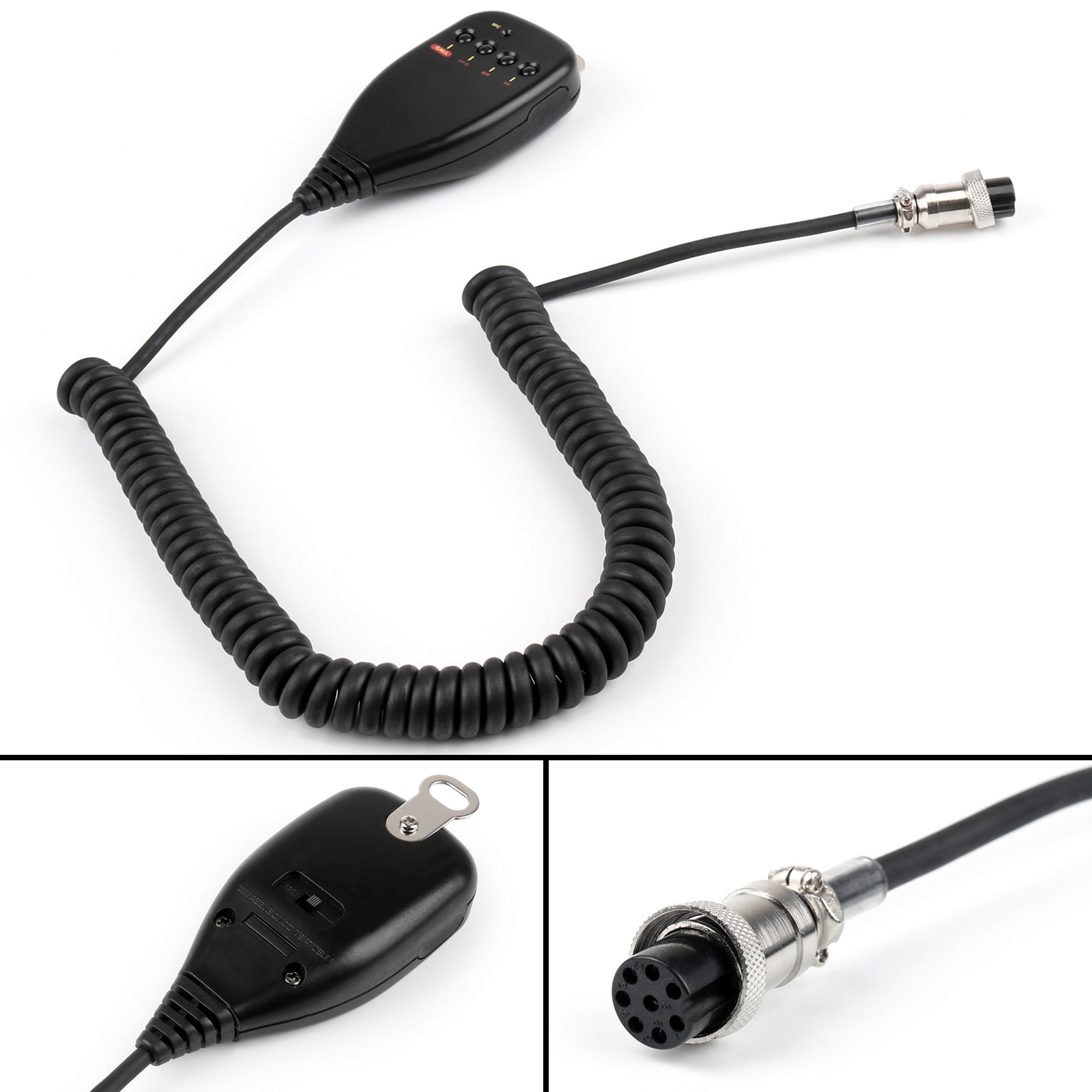 5Pcs MC-44 Car Mic Microphone For Kenwood TM-231 TM-231A TM-241 TM-331A Radio