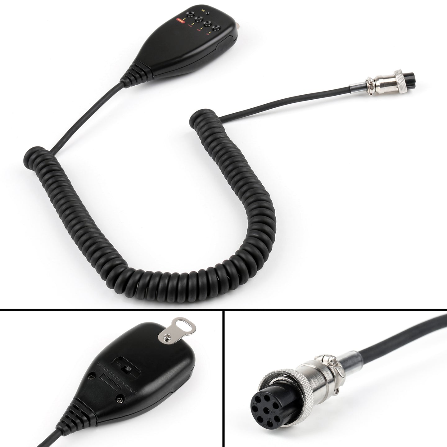 5Pcs MC-44 Car Mic Microphone For Kenwood TM-231 TM-231A TM-241 TM-331A Radio