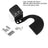 Mount 75WXST Grab Bar Wrangler JL 2018+ Holder Passenger For Mic CB Radio