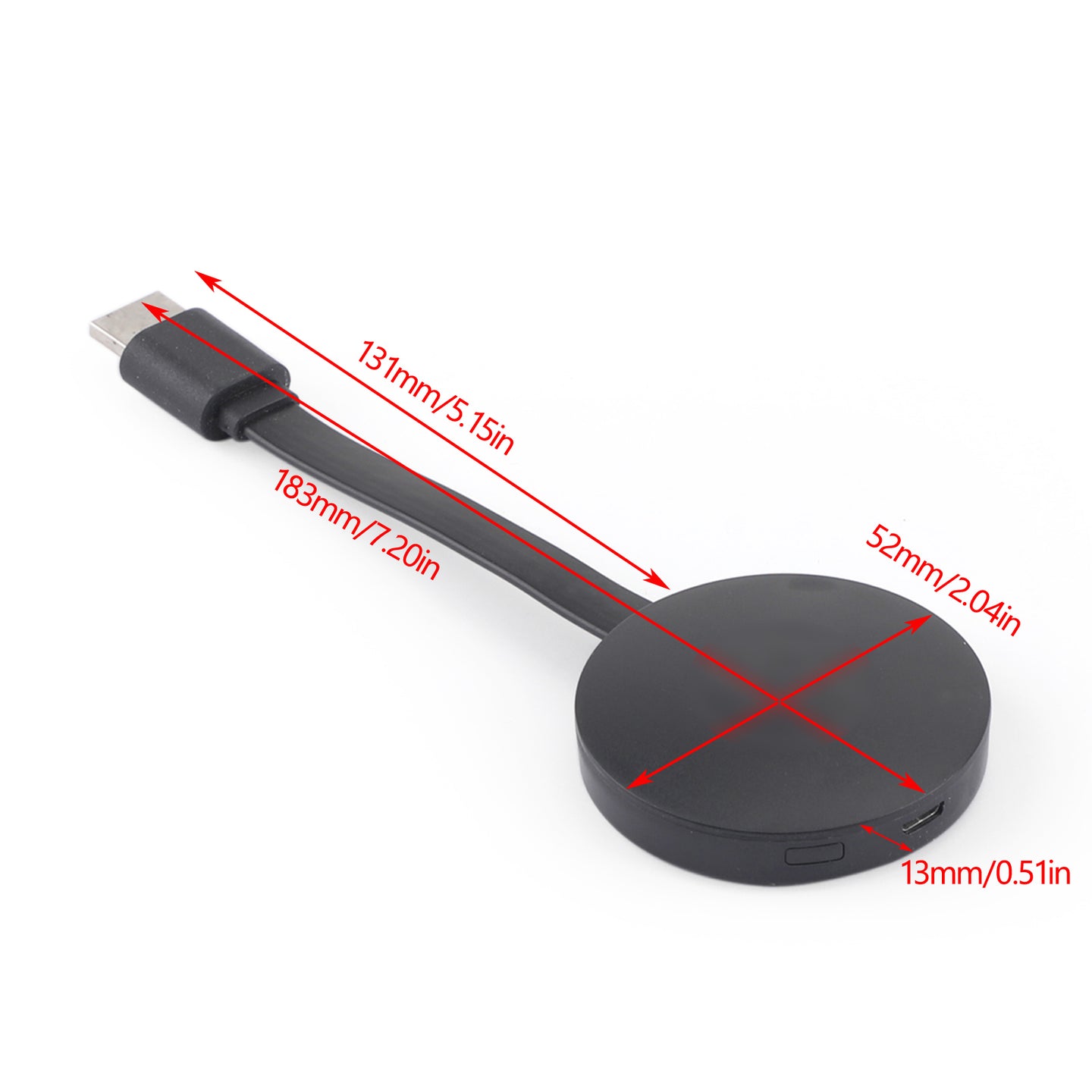 G2 1080P Wireless HDMI Display Dongle, Supports Airplay, Miracast & DLNA for Screen Mirroring