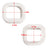 DA97-13431A Ice Chute Gasket for Samsung Refrigerator PS8762357 3973717