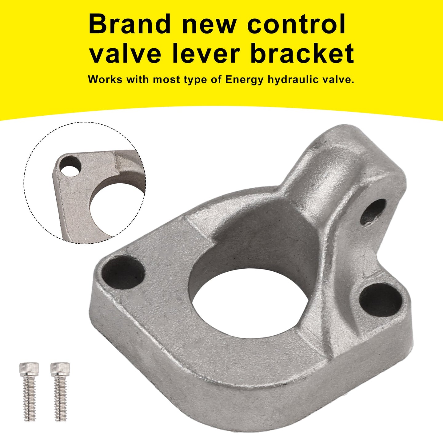 Energy Hydraulic Log Splitter Valve Lever Handle Mounting Bracket for HUSKY/MTD