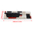 104Key Wired Mechanical Linear Switch Gaming Keyboard With Blue Switch RGB Light