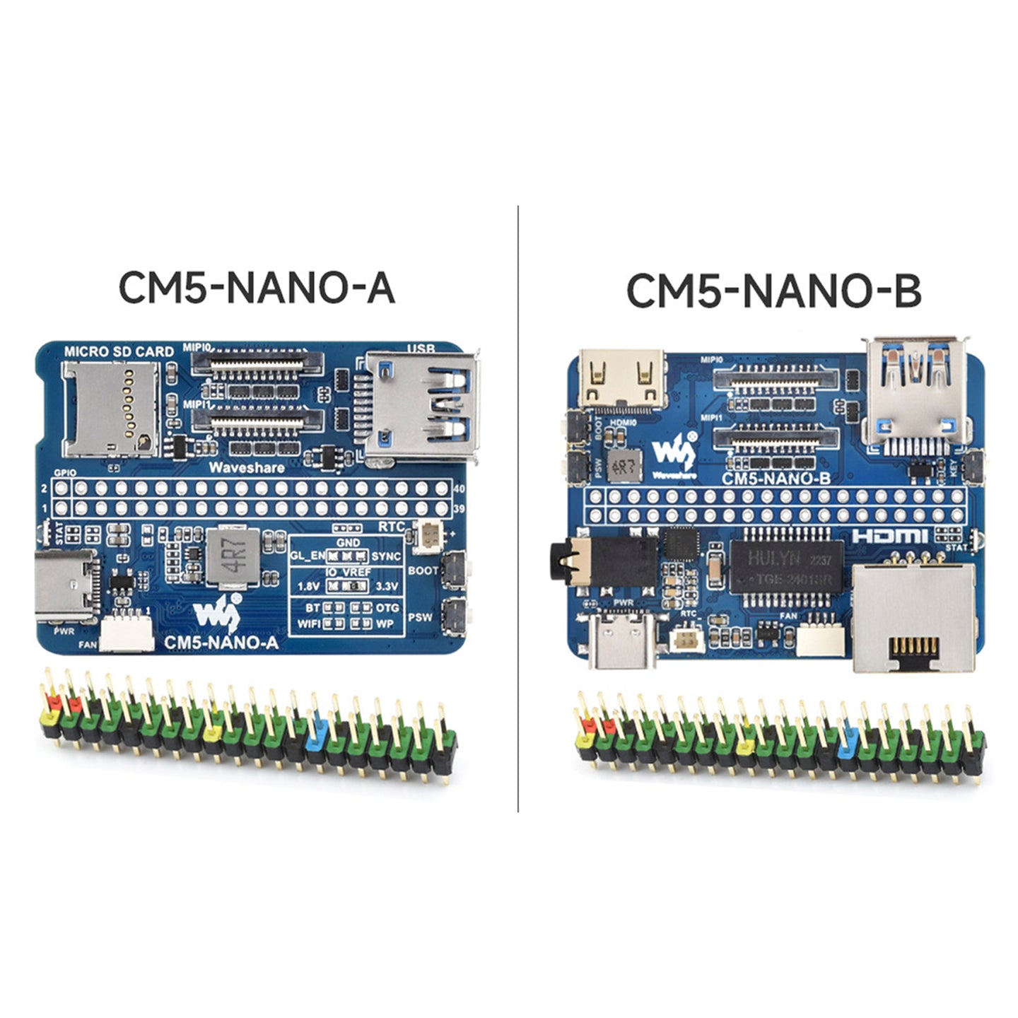 Raspberry CM5 IO Baseboard Compute Module 5 Expansion Board NANO Type A Type B
