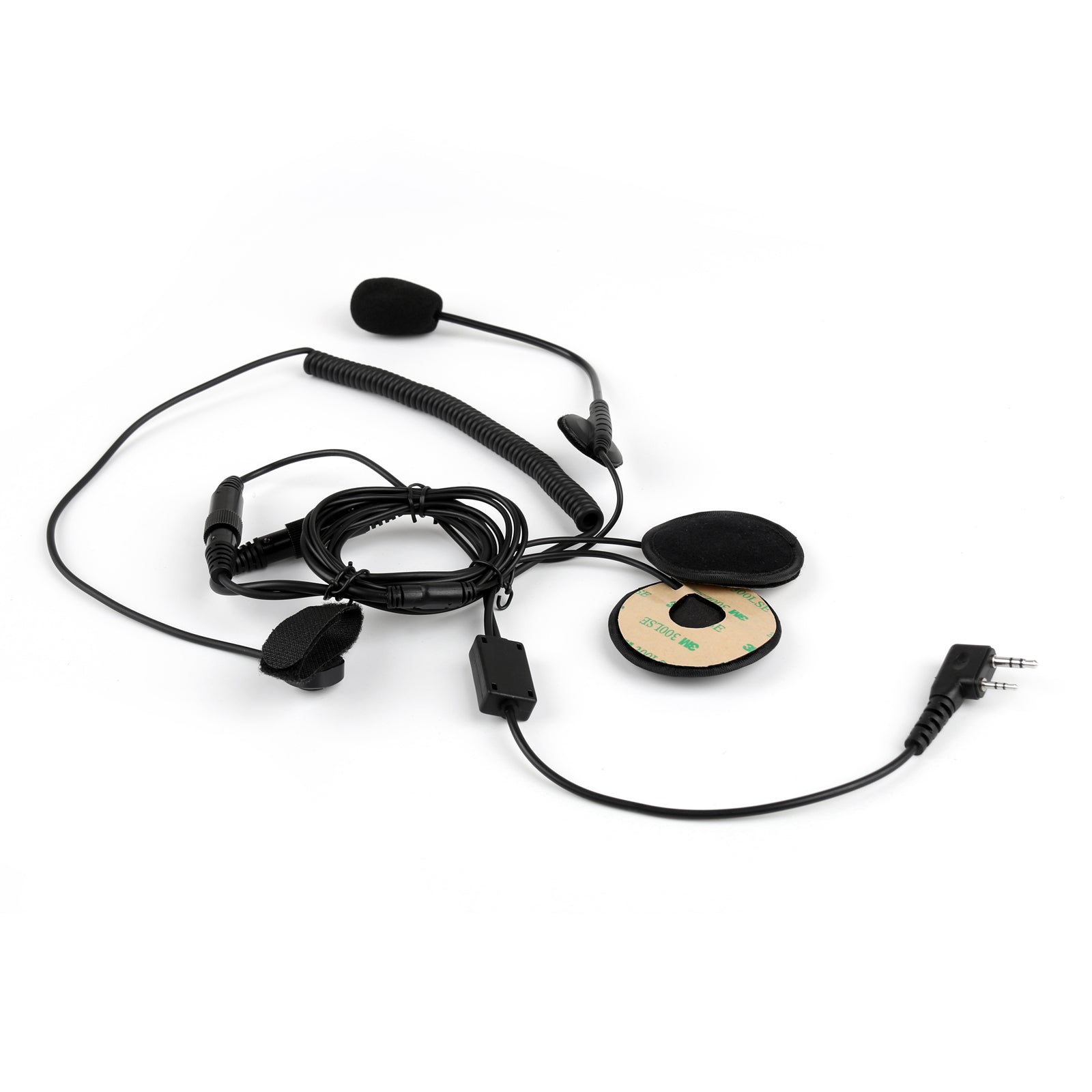 5x Helmet Tactical Motorcycle Headset PTT For Kenwood BaoFeng UV5R 2-Way Radio