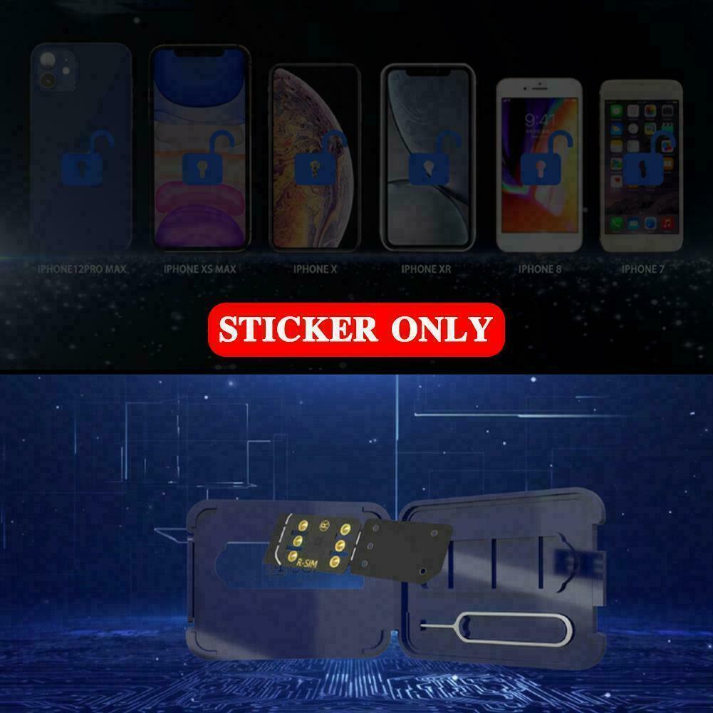 Upgrade RSIM 16 Nano Unlock Card for iPhone 13 Pro 12 Pro Max X XS Max 8 iOS15