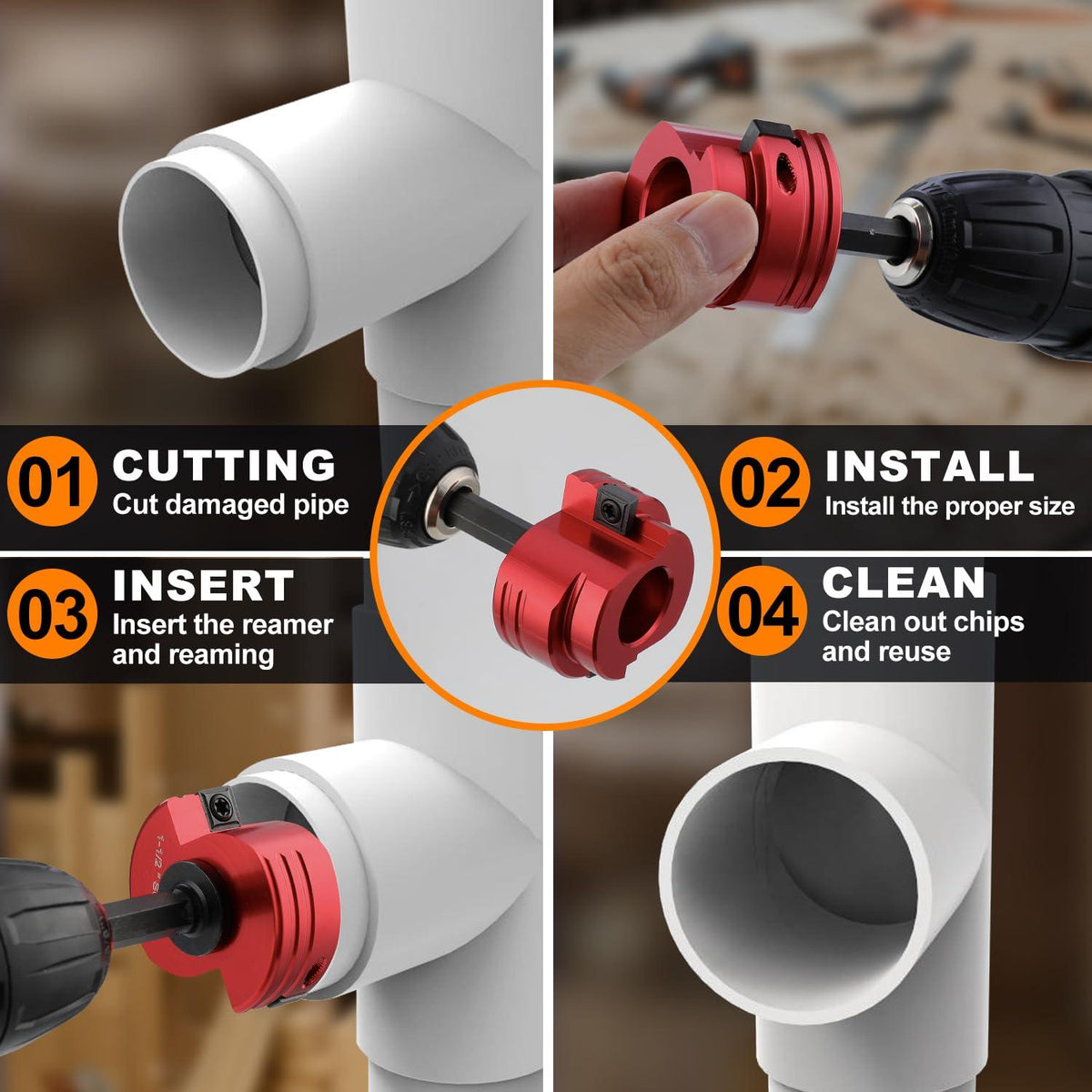 PROFESSIONAL PIPE REPAIR TOOL