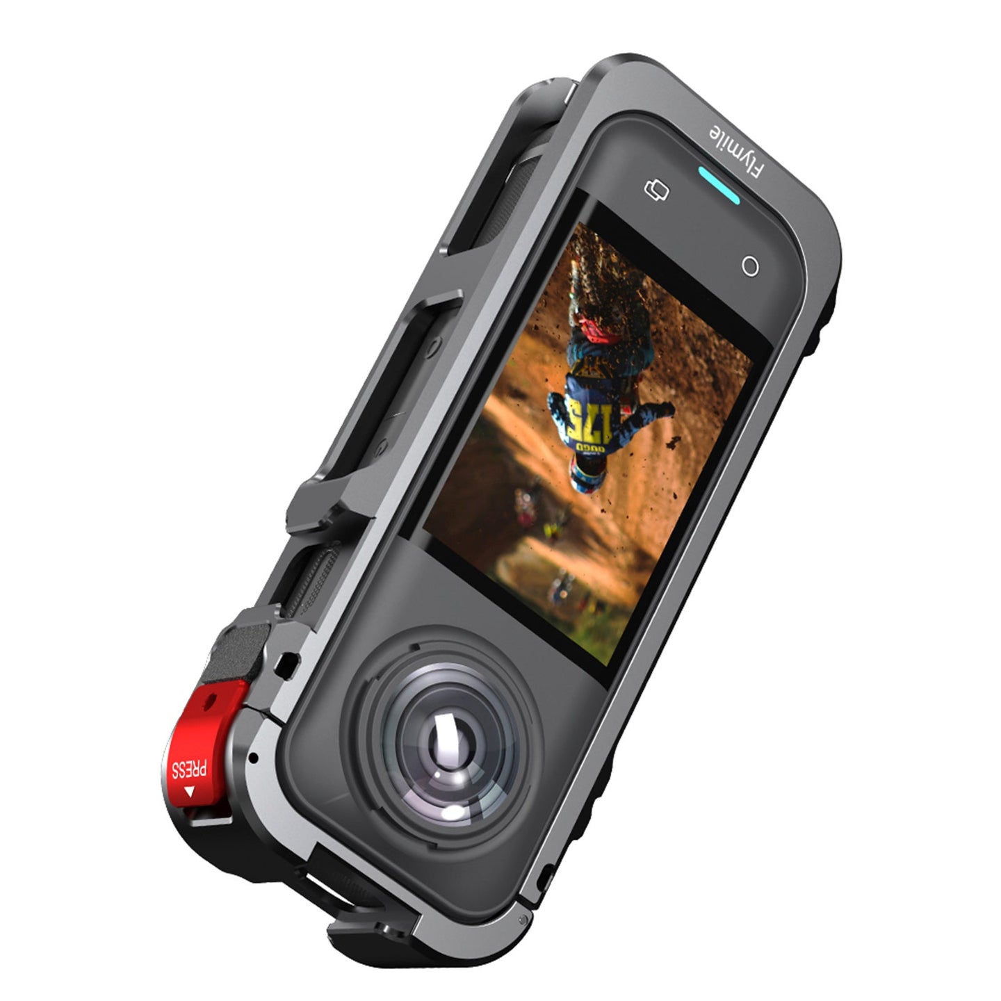 Utility Frame Case Cage for Insta360 X5 Protective Case Quick Release Adapter
