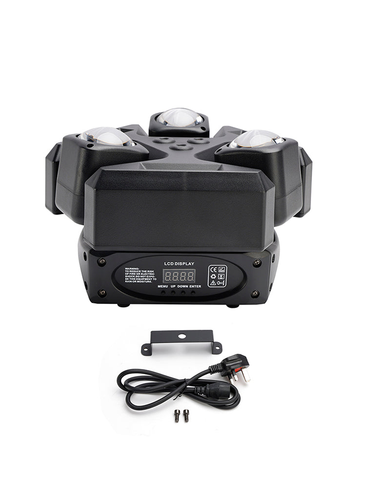 150W RGBW Rotating Laser Light DJ Stage Effect Party Beam Disco Show Bar Light