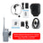 Bluetooth PTT Controller Earphone K Plug Adapter for Baofeng 5R TYT Zello Work
