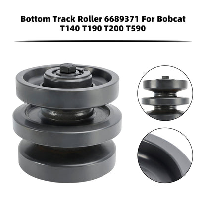 Bottom Roller For 6689371 Bobcat T190 T650 T320 T300H T200 T750 T300 T250H T550