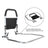 Foldable Bed Rail Safety Assist Handle Hand Guard Grab Bar Elderly Handicap