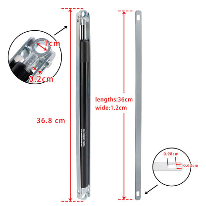 2PCS 36-80 Standard Strut Kit For Werner Aluminum Attic Ladders AH2210 AH2210B