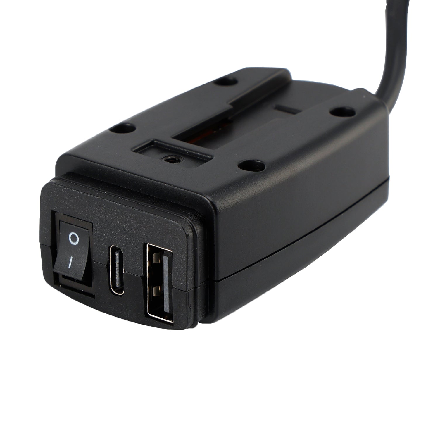 Motorcycle USB Super Fast Charging Handlebar Holder PD+QC3.0 Tpye-C Mobile Phone