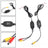 Side View Car Rear Front 2.4GHz Wireless Video Transmitter and Receiver HD For Vehicle Backup/Front Camera