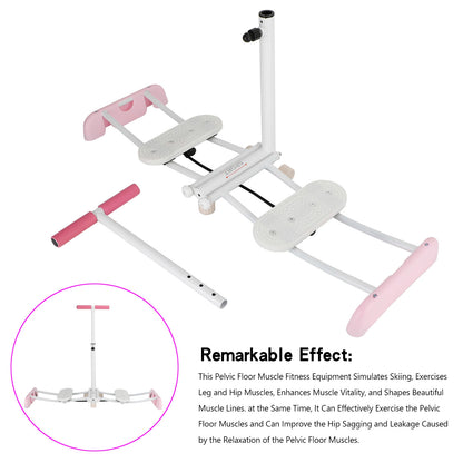 Ski Exercise Machine – Leg, Hip & Pelvic Muscle Trainer for Thigh Workout