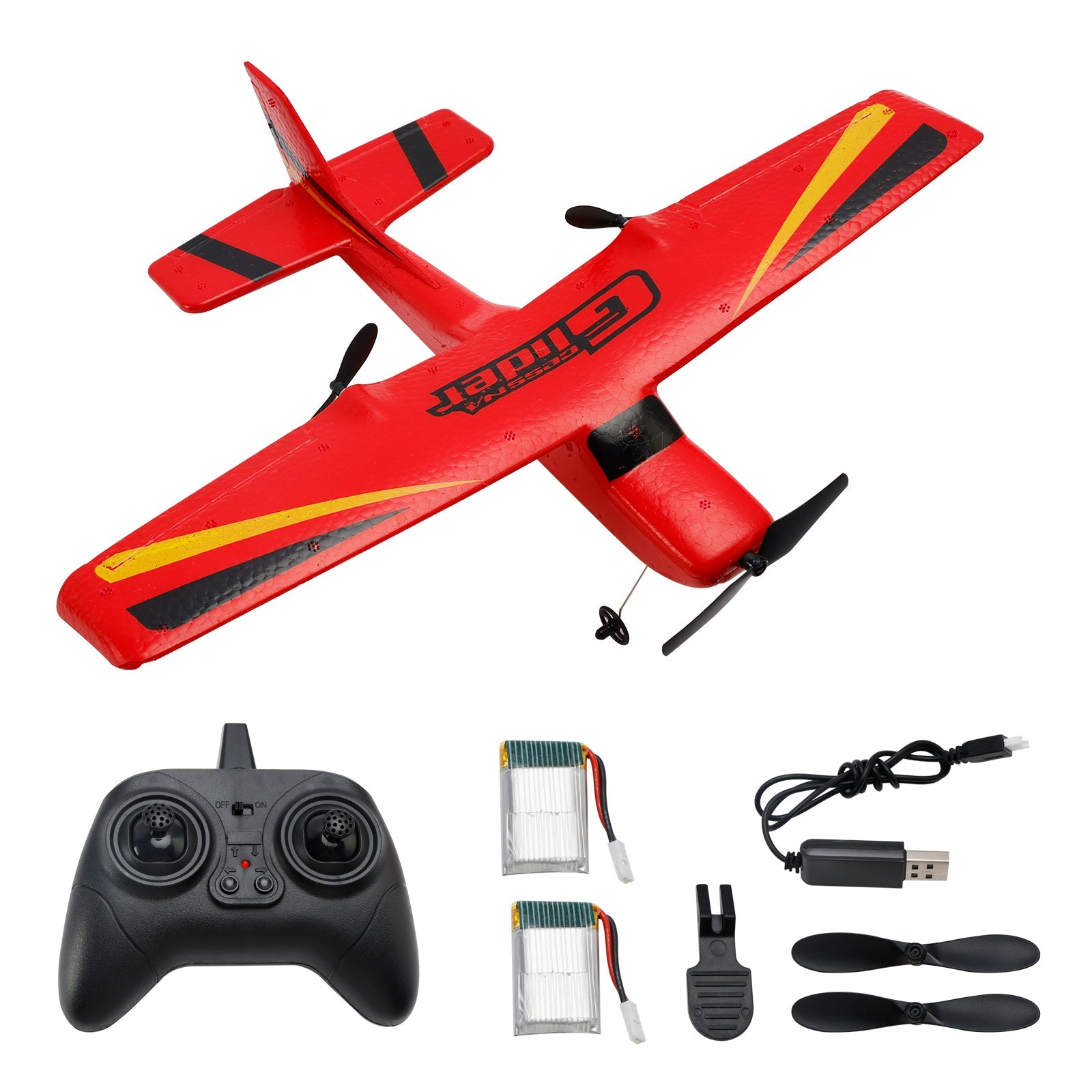 Indoor Remote Control Airplane â€?Z50 2CH with Long Flight Time