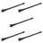 5Pcs UHF Antenna 400-470MHz For ICOM IC-F21 IC-F21S IC-F30GT IC-F3 Radio